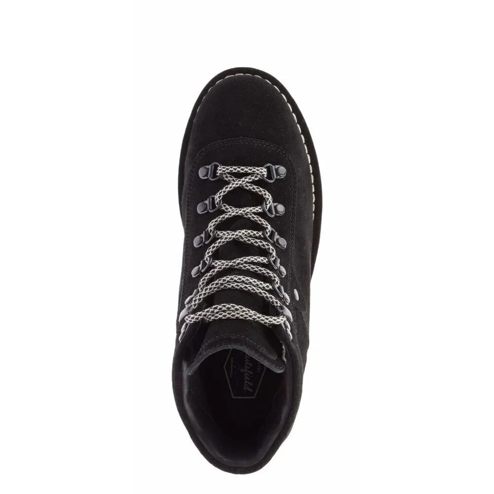 Merrell Sugarbush Lace-up Waterproof Boots Sz 6 M‎ NEW Black Suede Leather